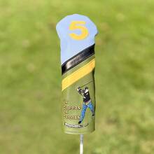 Golf Headcovers High Qaulity Driver Wood Cover Set Gilmore Premium PU Driver Fairway Hybrid Golf Wood Clubs Headcov. - Multicolor - View 5