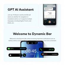 itel S24 6.6'' 8GB RAM/256GB ROM Mobile Phone, Android 13 - White, 5000mAh Super Battery To Power You All Day, 8MP Front Camera, 108MP Rear Camera, Super Night Mode, Portrait Master, Video Beauty, Dual View Video - White - View 4