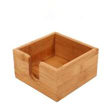 Bambus- und Holz-Taschentuchbox mit Klapplid, Multifunktions-Schreibtischorganizer für Zuhause, Büro und Gastgewerbe, Papierbox für Taschentücher, Servietten und Schreibwaren, stilvolle minimalistische Aufbewahrung für Wohnzimmer, Schlafzimmer, Küche, ideal für Hotel- und Restaurantnutzung sowie Schreibtischorganisation Zuhause - Verschiedenfarbig - Übersicht 7