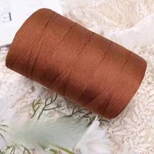 2.5mm X 218yards Flat Polyester Ribbon Yarn For Knitting & Crochet, Polypropylene Tassel Cord For Sun Hats, Bags, Wallets, Shoes, Mats, DIY Crafts, Decoration Projects - Multicolor - View 19