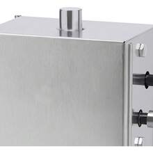5L Manual Churros Machine 1.32gal Heavy Duty Stainless Steel Churros Machine W/6 Nozzles Home Vertical Manual Donuts Churrera Churros Machine For Making Different Shapes Of Fried Dough Sticks - Silver - View 8