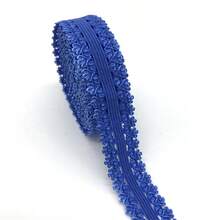 2yards/Lot 20mm Lace Elastic Ribbon Fold Over Spandex Elastic Band For Sewing Lace Trim Waist Band Garment Accessory - Pick Colors - View 13