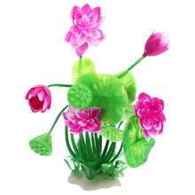 1pc Fish Tank Aquarium Decorations Plants, Mini Aquarium Decorations PE Ceramics Plants For Aquarium Decorations, 8.27"