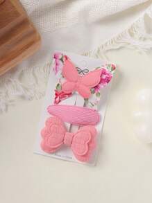 3 buc nou bomboane culoare bowknot delicat și drăguț agrafă accesorii de păr cleme pentru copii fete cadouri decorative