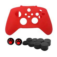 1 Set Series S/X Controller Cover + 10pcs Joystick Cap, Sweat-Proof, Scratch-Resistant, Dust-Proof - Multicolor - View 9