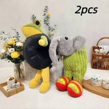 New Tung Tung Tung Sahur Shark, Shan Hai Jing, Interesting Wooden Stick Figure, Teapot Figure, Running Shark Plush Toy, Halloween Prank Figurine, Party Doll, Collectible Doll For Children, Tralalo Shark Figurine