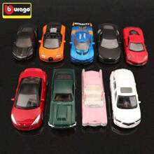 Burago Modelo de coche a escala 1/64 de aleación oficialmente autorizado y auténtico de Lamborghini, Mercedes-Benz,  Cadillac,  Chevrolet - Modelo de coche de metal fundido en miniatura con decoración y colección de simulación