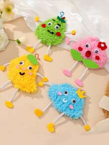 1 Pc Felt Fruit Handmade Craft, Non-Woven Fabric Sewing Fun, Decorative Hanging Accessory, Creative DIY Craft Kit, Educational Toy For Children