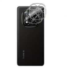 2 pezzi Protezione per lente della fotocamera in vetro temperato, compatibile con Redmi Note 14/13 Pro/Pro+ 4G/5G, copertura per lente della fotocamera antischeggiatura HD chiara, regalo per compleanni, famiglia, amici, accessori per telefono, impermeabile, antiurto, anti-caduta, anti-impronta digitale, copertura completa