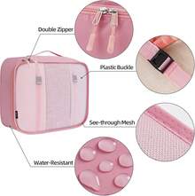 6/8/10 Set Packing Cubes For Travel Luggage Organizer - 10-pink - View 8