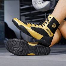 Professional Indoor Training Boxing Shoes, Competitive Men's Wrestling Shoes