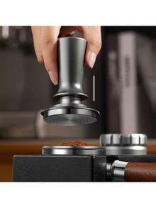 51/53/58 毫米优质 Barista 咖啡压粉器，带校准弹簧，100% 扁平不锈钢底座，适用于系列咖啡手柄滤网篮，重返校园 - 彩色 - 查看 3