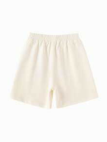 Balabala 2025 New Summer Kids Cotton Casual Shorts, Boys Knee-Length Pants - Milky White - View 2