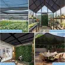 2 Größen, hochwertige schwarze Schattennetzung - dickes, witterungsbeständiges Outdoor-Zeltdach für Terrasse, Garten, Camping, 80-90% Beschattungsrate, strapazierfähiger Stoff, teilweiser Sonnenschutz, verstärkte Kantengestaltung, outdoor Schutztextil, Dachfenster-Beschattung