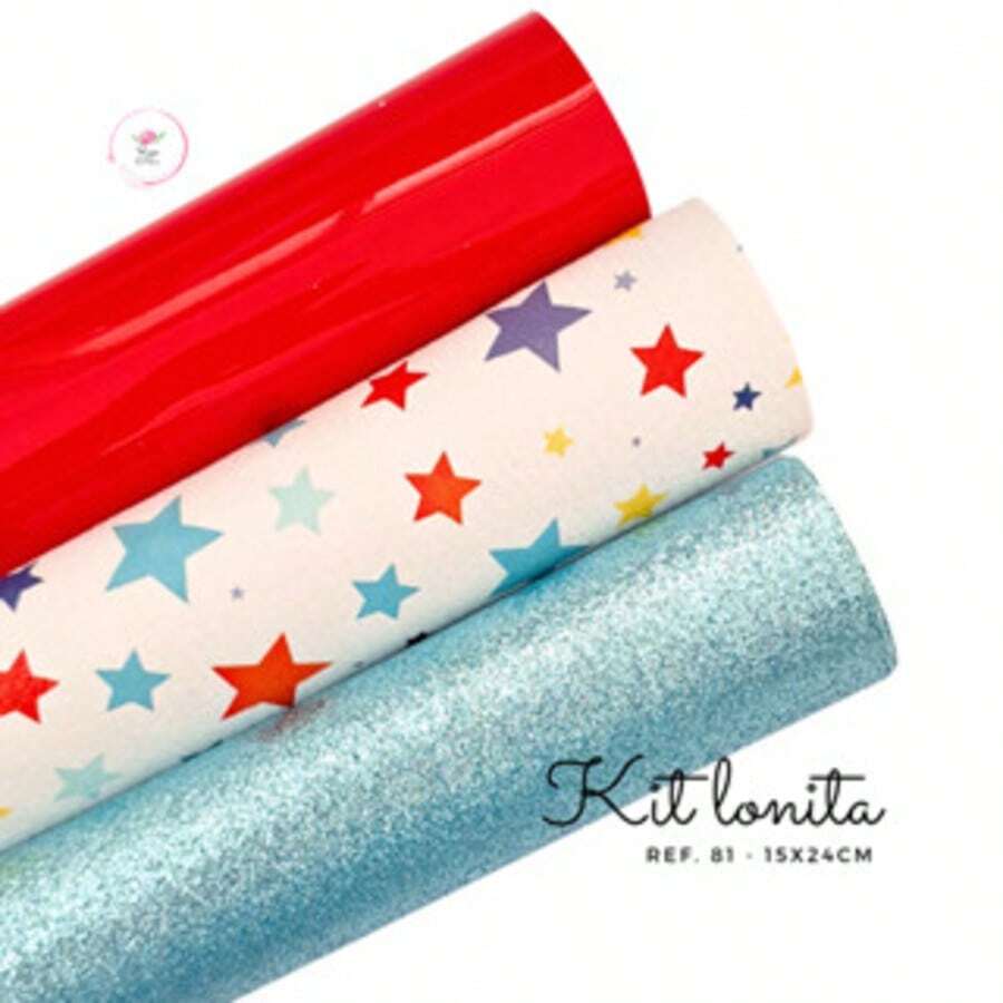 Canvas Kit With 3 Colors - 15 X 24 Cm Each Color (Approximately) - Kit Ref 81 - View 1