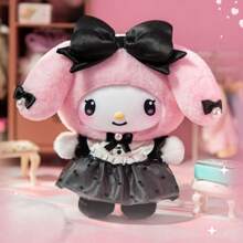 Miniso Sanrio Sisters Fashion Series Vinyl Plush Blind Box, Sisters' Fashion Series, Including Various Stylish Outfits, Vinyl Material, Comfortable To Touch, With A Lanyard, Easy To Carry ,Perfect Birthday Gift (1 PC, Random Delivery)