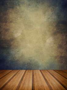 Sfondo fotografico in vinile morbido di 150x210 cm con muro marrone e pavimento in legno per servizi fotografici di neonati, ritratti astratti e accessori per fotografi