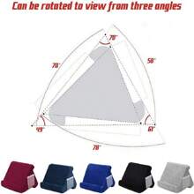 Soporte con cojín de múltiples ángulos para tableta y teléfono