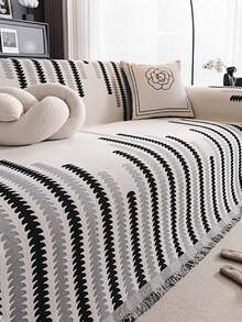 Universelle Sofaabdeckung Anti-Katzen-Kratz, rutschfeste einteilige Sofadecke, dicke Sofaabdeckung für Ganzjahresnutzung, Wohnzimmer Dekoration