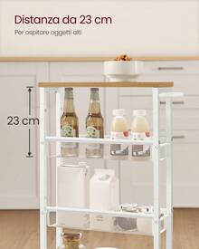 Storage Carts - Beige - View 3