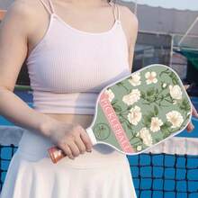 Girls' Ultra Light And High Aesthetic Carbon Fiber Pickleball Paddle, Outdoor Sports,Family Sports Racket - Rusty Rose - View 10