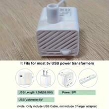 1.5L Transparent Flower Shaped Pet Water Dispenser, For Cats & Dogs - Multicolor - View 2