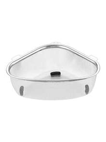 1 buah Saringan Wastafel Segitiga Dapur, Filter Penangkap Makanan Stainless Steel untuk Wastafel Dapur, Cocok untuk Sampah Dapur, Sayuran, Buah-buahan - MultiWarna - View 7