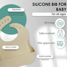 Set di alimentazione per bebè in silicone da 8 pezzi/6 pezzi/5 pezzi/4 pezzi/3 pezzi con piatto diviso con ventosa, prodotti per lo svezzamento, set di piatti per l'alimentazione autonoma di bebè/bambini piccoli con cucchiaio, forchetta, tazza con beccuccio, bavaglino regolabile, stoviglie per bebè