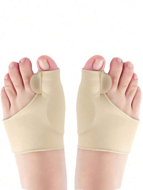 2 almohadillas de gel: Herramientas para el cuidado de los pies para uso nocturno y doméstico - Tamaño uniforme / Adecuado para corredores nocturnos, corredores de mañana y chicas que aman a los bailarines - Solo se puede lavar a mano - Fácil de usar - Hecho de Lycra (Spandex)