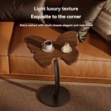 1pc Retro Butterfly Edge Table, Living Room Sofa Edge Shelf, Creative Butterfly Small Coffee Table, Balcony Bedroom Shelf, Shelf