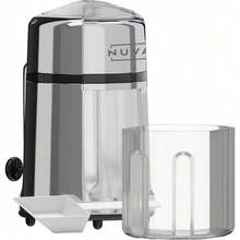 Manual Ice Shaver - Stainless Steel Snow Cone Maker, Non-Slip - 1 - View 3