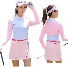Golf Cooling Shawl Arm Sleeve Sun Protection Breathable & Comfortable For Women Golf & Outdoor Sports - Pink - View 7