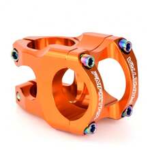 山地自行车空心车把支架，31.8*35mm高强度铝合金骑行车把支架，多角度可调立管提升骑行性能，防水防锈更耐用，做工精细，颜色鲜艳不褪色，适用于骑行配件、自行车配件，骑行爱好者的理想选择，馈赠亲友的完美礼物 - 彩色 - 查看 9