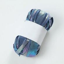 100g Imitation Leather Shiny Crochet Yarn DIY Hand Knitting Yarn Ball For Bag Blanket Cushion T-Shirt - Multicolor - View 10