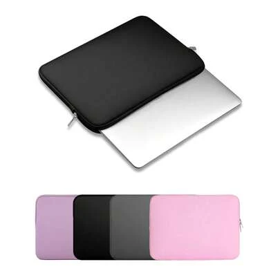 1 件涤纶纯色大容量全封闭式平板电脑收纳袋，适用于 11/13/14/15/16/17 英寸平板电脑，轻巧，拉链设计