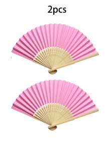 1PC Hollow Out Wooden Fan Plain Foldable Paper Cover Fan DIY Bamboo Portable Summer Accessory, Hand Fan Folding Folding Hand Fan Wedding Personalized Fsahion Fans Party Decor, Art Craft Home Ornaments Gifts Wedding Gifts For Guests, Birthday Party Decorative Fans, Mother's Day Spring Easter Gift, Party Performance Photo Props, For Home Room Living Room Office Decor