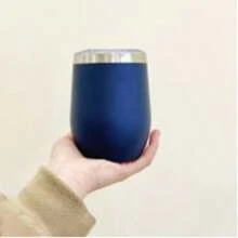 1pc 350ML 12oz Coffee Mug Thermal Cup Tumbler With Lid Stainless Steel Vacuum Insulated Double Wall Black Back To School