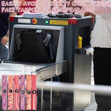 39 Pcs Tampon Set Includes 12 Reusable Plastic Tube Women Tube Containers Tampon 24 Self Adhesive Wrappers 1 PVC 2 Hopper ‌ S Cruise Event(Stylish Style)