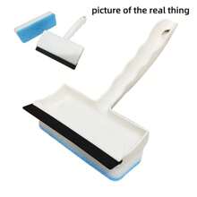 A Multifunctional Window Glass Scraping Wall Tile Cleaning Brush Double-Sided Mirror Sponge Brush Wiper