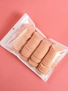 48/24/12/6pcs New Disposable Makeup Sponges - Concealer Sponges, Foundation Sponges, Cleansing Sponges, Wet & Dry Use Makeup Tools
