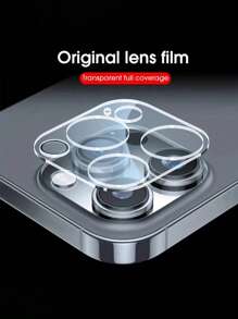 2pcs Tempered Glass Camera Lens Protection For IPhone 16 Pro Max 15Plus 9H Hardness Scratch Resistant Lens Films For IPhone 15 14 13 12 11 Waterproof Shockproof Anti-Fall Anti-Fall Anti-Fingerprint Full Cover