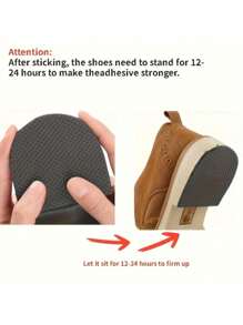 High Quality, Non Slip, Self-Adhesive Insole Table And Chair Foot Pads - Wear Resistant Sole Protection Pad, Suitable For High Heels, Sports Shoes, Sandals - Easy To Repair Sole Wear, Enhanced Table And Chair Foot Pads, Non Slip Furniture Pads, Floor Protection - Protect Sole Stickers