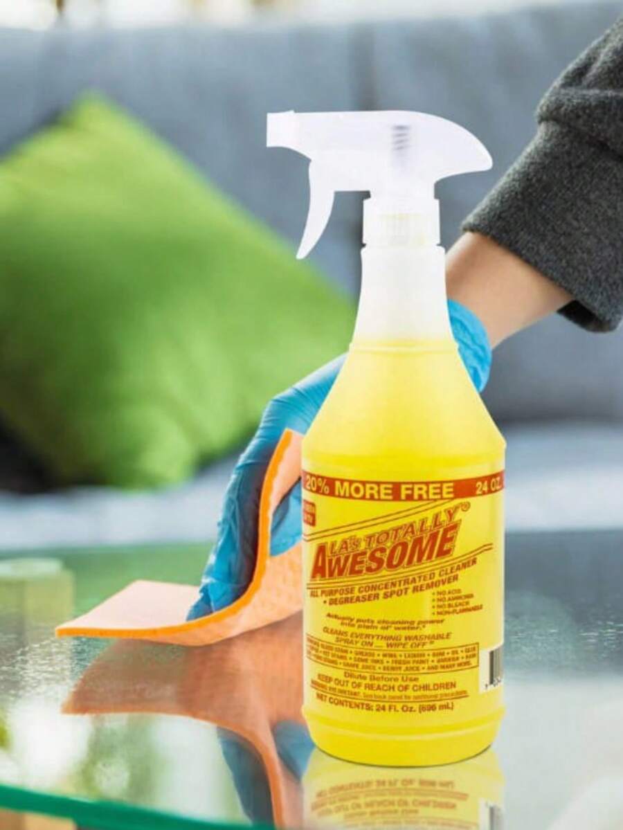 Kitchen Cleaner, Removes Grease From Stoves, Pots, And Tables. Awesome Multipurpose. 696 Ml. - White - View 1