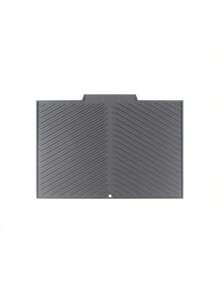 1PC Non-Slip Silicone Kitchen Mat With Drain Slots, Dish Drainer Pad For Sink Or Countertop, Quick Drying Mat For Pots, Pans, And Utensils, Heavy Duty Countertop Protector.