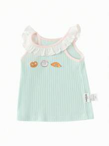 Balabala Baby Tank Top, Dünne Sommerouterwear für Mädchen 2025, Neu, Süß, Stylish, Niedlich