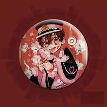 花子君花鼓胸针 58mm，花子君八代宁宁可爱高品质鼓形胸针收藏小礼物 - 彩色 - 查看 11