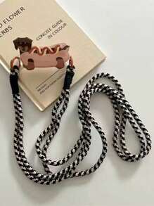 1pc Cartoon Animal Phone Holder Lanyard, Cute Dog Cross-Body Strap Necklace Phone Chain, Women