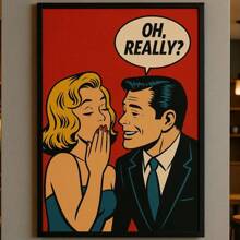 Set Of 1/3 Pcs Vintage Pop Art Wall Arts Posters, Comic Style Prints, Bold Colorful Cafe Decor, Mid Century Modern Vibes, Modern Coffee House Living Room Bedroom Home Decoration Unframed-Style