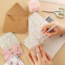 Strumento per realizzare biglietti d'auguri e buste fai-da-te, carta, taglierino, attrezzi per l'origami, accessori per il ritorno a scuola, forniture scolastiche