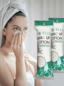 100 Stücke/150 Stücke/200 Stücke/300 Stücke Einweg Gesichtsreinigungspads aus Baumwolle, rund, doppelseitig verwendbar, dreischichtig, dick, Gesichtsreinigungstools für Hautreinigung und Make-up Entfernung, geeignet für alle Hauttypen, unisex, geeignet für Make-up, Augen-Make-up, Mascara und Nagellackentfernung, Hautpflege, Einweg Reinigungspads, geeignet für Zuhause, Reisen, Wohnheim, Urlaub